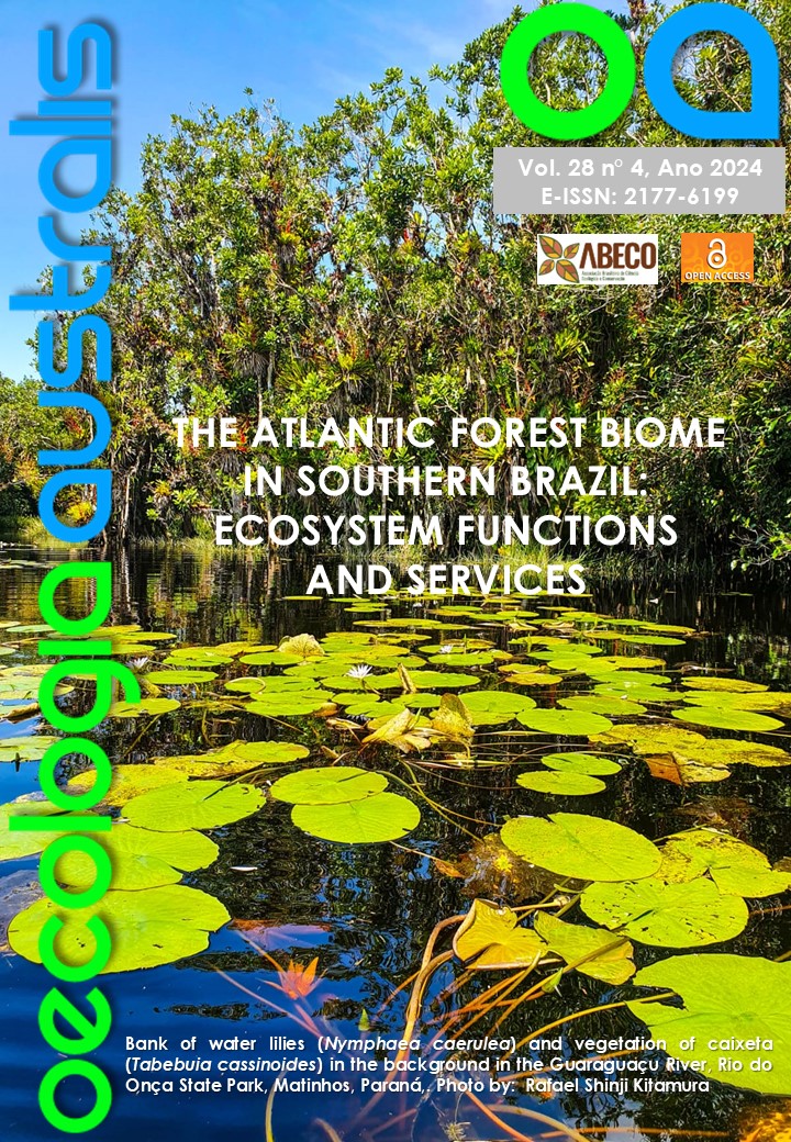 					View Vol. 28 No. 4 (2024): The Atlantic Forest biome in southern Brazil: Ecosystem Functions and Services
				