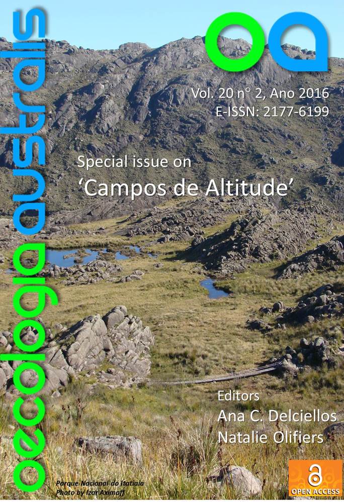					View Vol. 20 No. 2 (2016): Special Issue on 'Campos de Altitude'
				