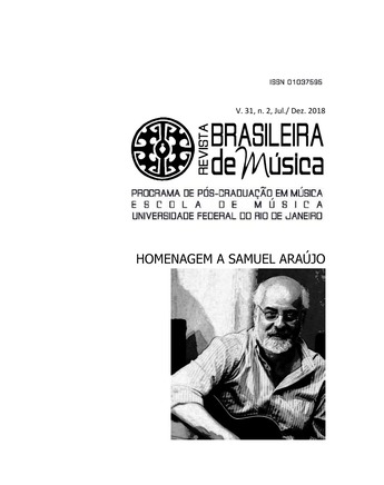 					Visualizar v. 31 n. 2 (2018): Homenagem a Samuel Araújo
				