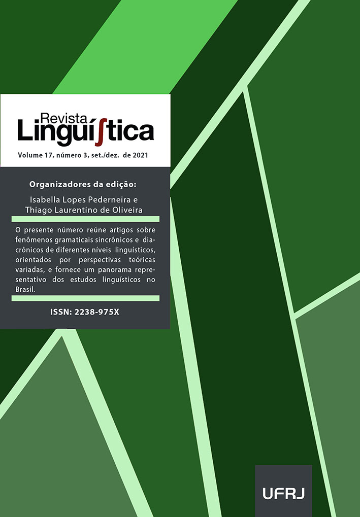 capa Revista Linguística v17 n3