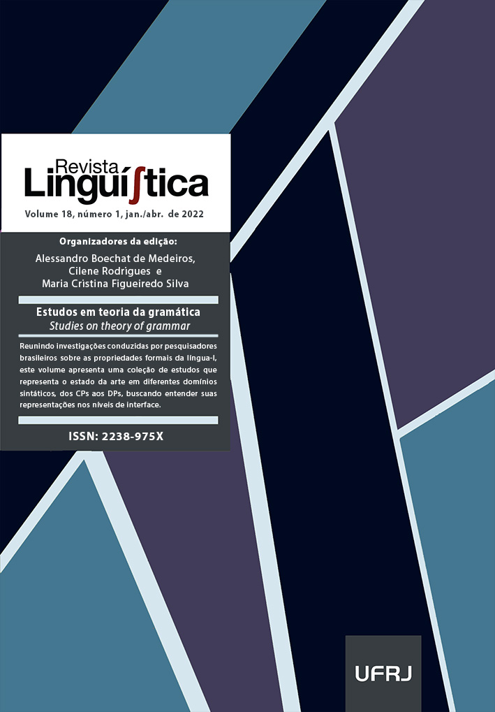 capa Revista Linguística v.18 n.1