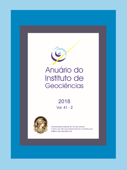 Capa do Anuário IGEO - ano 2018, volume 41, número 2.