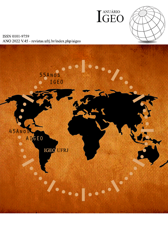 Anuário do Instituto de Geociências volume 45. Ano 2022