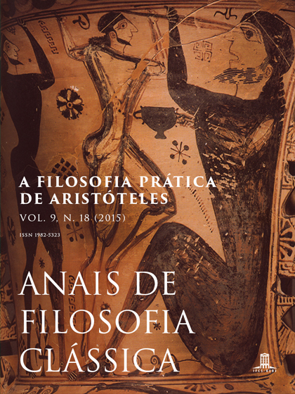 					Visualizar v. 9 n. 18 (2015): A filosofia prática de Aristóteles
				