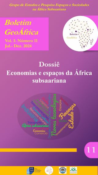 					Afficher Vol. 3 No 11 (2024): Dossiê: Economias e espaços da África subsaariana
				